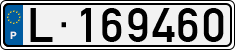 License plate of Portugal, Trailers