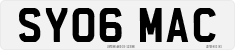 License plate of the United Kingdom, 2001 year system