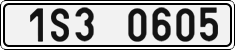 License plate of the Czech Republic, Cars (2001)