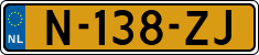 License plate of the Netherlands, Cars
