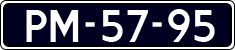License plate of the Netherlands, Imported oldtimers (cars)