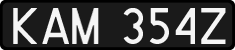 License plates of Poland, 1976 year system