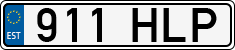 License plate of Estonia, Regular car plates