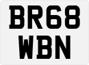 License plate of the United Kingdom, 2001 year system