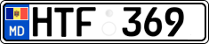 License plate of Moldova, Cars (2015)