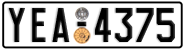 License plate of Greece, Cars