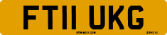 License plate of the United Kingdom, 2001 year system