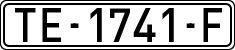 License plates of Spain, 1971 year series