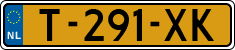 License plate of the Netherlands, Cars