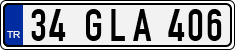 License plate of Turkey, Regular plates