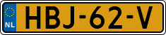 License plate of the Netherlands, Cars