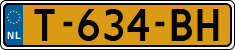 License plate of the Netherlands, Cars