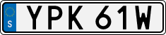 License plate of Sweden, Regular plates