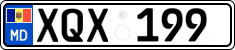 License plate of Moldova, Cars (2015)