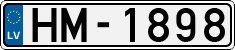 License plate of Latvia, Regular car plates