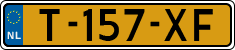 License plate of the Netherlands, Cars