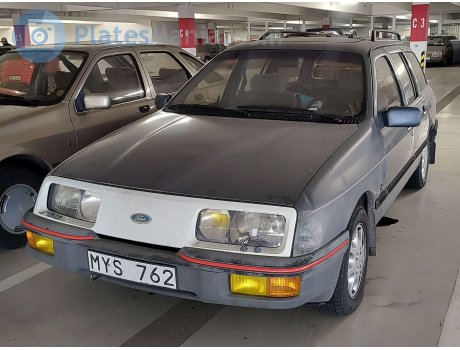 MYS 762, Ford Sierra