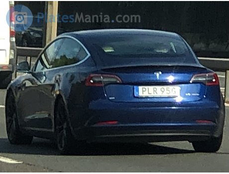 PLR 95G, Tesla Model 3