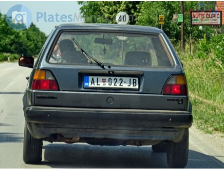 AL 022-JB, Volkswagen Golf
