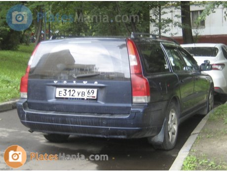е312ув69, Volvo V70