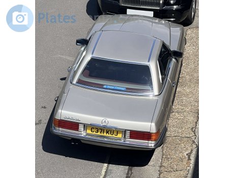 C371 KUJ, Mercedes-Benz SL-Klasse