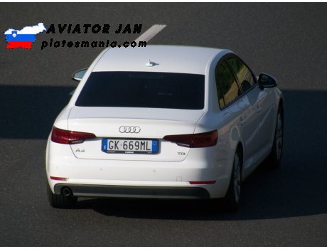 GK 669 ML, Audi A4
