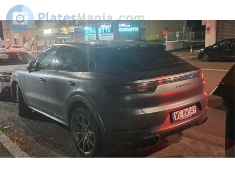 WE 8W543, Porsche Cayenne