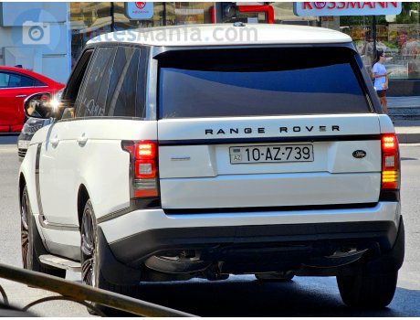 10 AZ 739, Land Rover Range Rover
