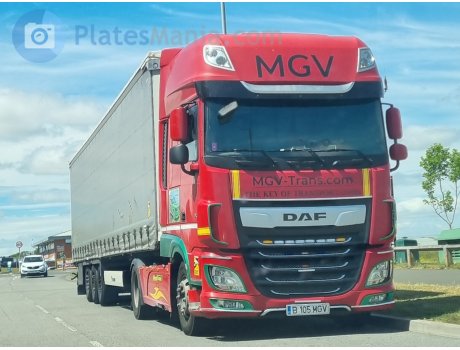 B 105 MGV, DAF XF