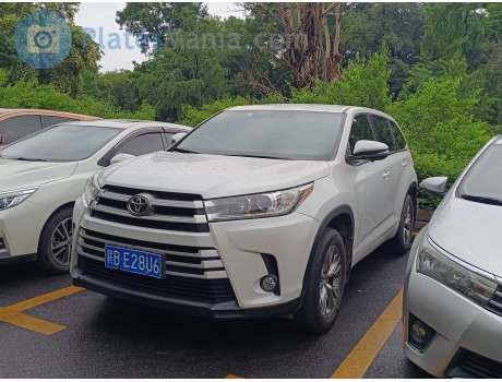 赣B·E28U6, Toyota Highlander