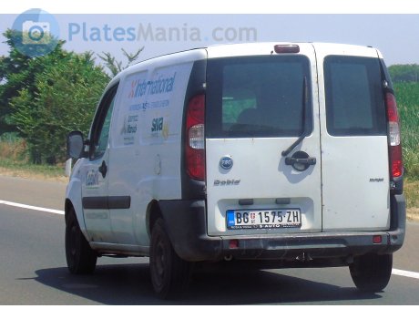 BG 1575-ZH, FIAT Doblò