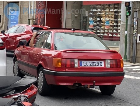 LU 2028 O, Audi 80