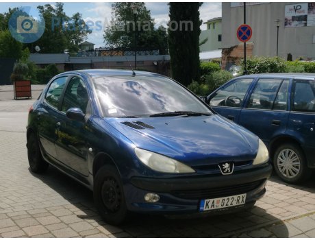 KA 022-RX, Peugeot 206