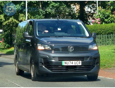 NU74 UCR, Vauxhall Vivaro