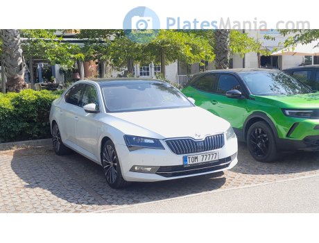 T0M 77777, Skoda Superb