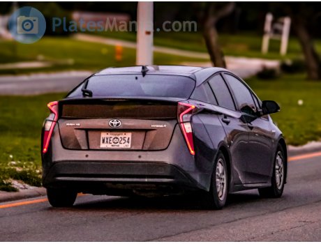 WXE 254, Toyota Prius