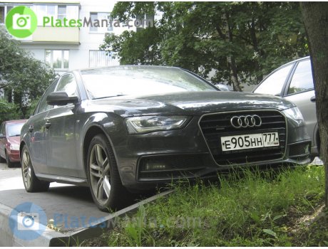 е905нн777, Audi A4