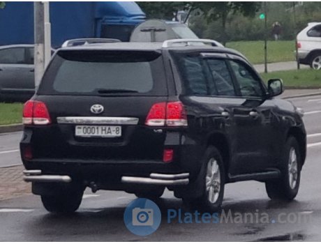 0001 HA-8, Toyota Land Cruiser