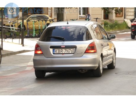KBR 7N76, Honda Civic
