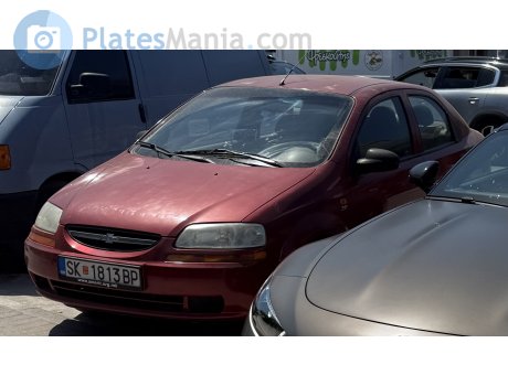 SK 1813 BP, Chevrolet Aveo
