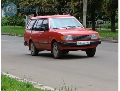 BA 6621 AA, Mazda 323