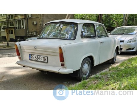 PB 8843 TM, Trabant 601