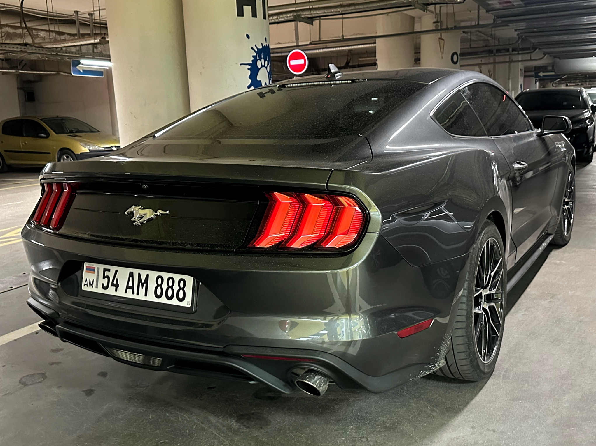 54 AM 888, Ford Mustang 6th gen 2-door Coupé (S550), facelift, 2017–2023
