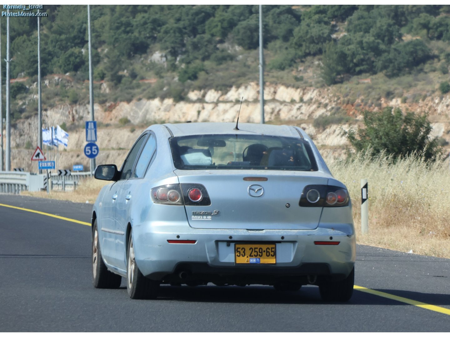 53-259-65, Mazda 3 1st gen Sedan (BK), 2003–2009
