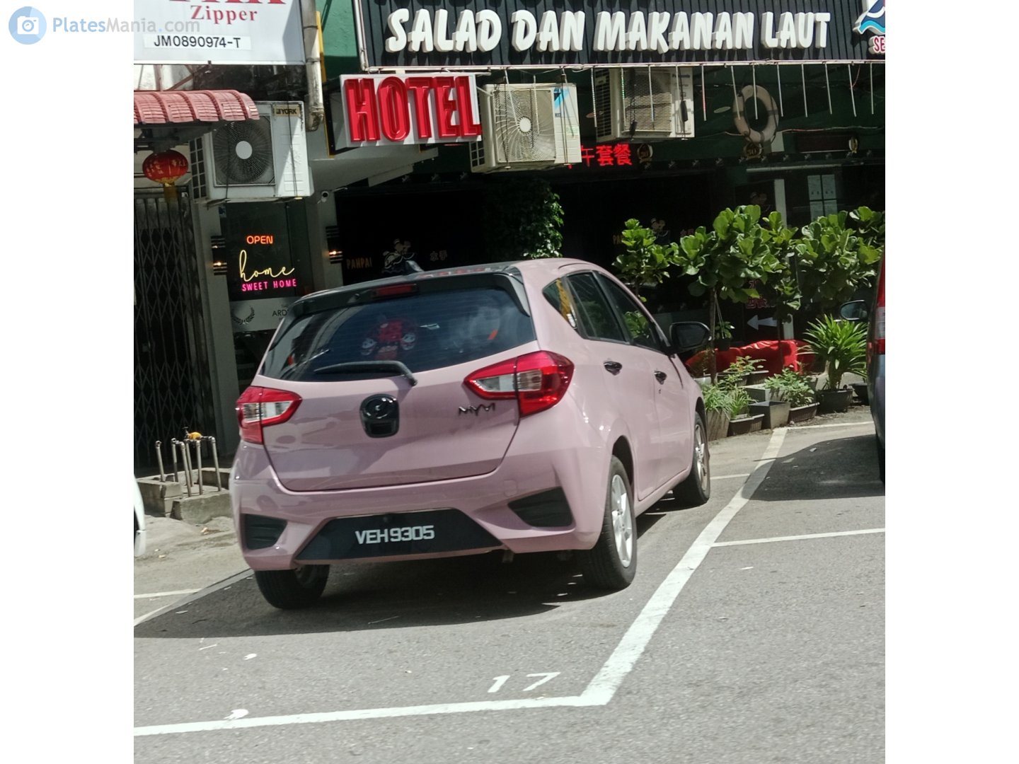 VEH 9305, Perodua Myvi 3rd gen (M800), 2017–2021