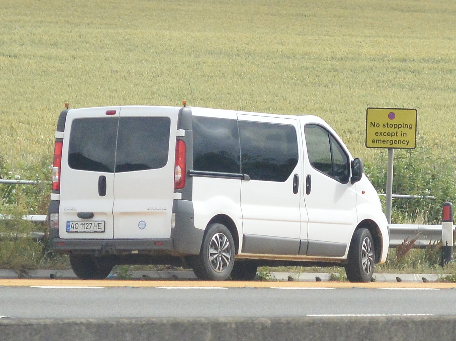 AO 1127 HE, Opel Vivaro 1st gen Van (A; X83), 2001–2014