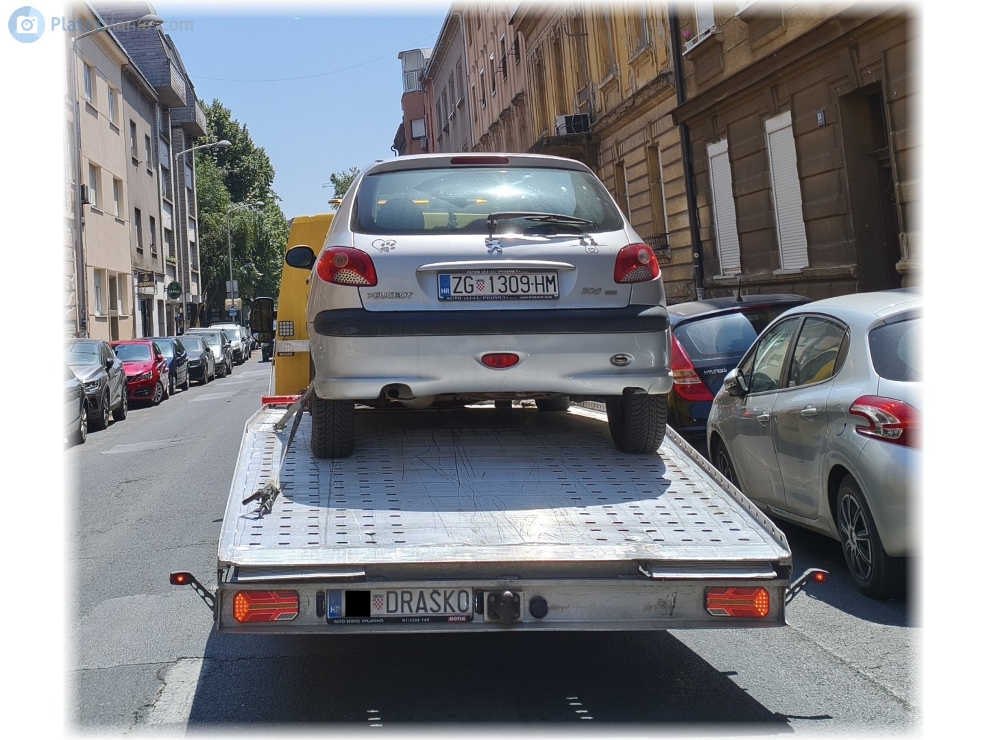 ZG 1309-HM, Peugeot 206 