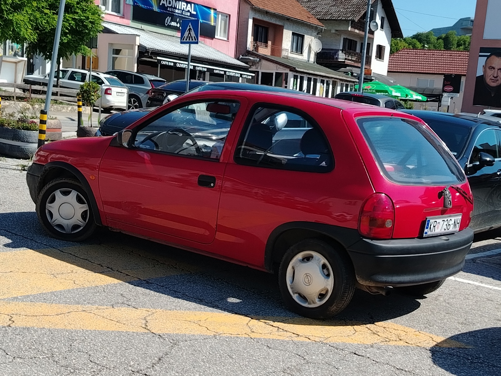 KR 736-NH, Opel Corsa 2nd gen (Lite) 3-door Hatch (B; S93), 1993–2000 (–2007 for ZA-market)