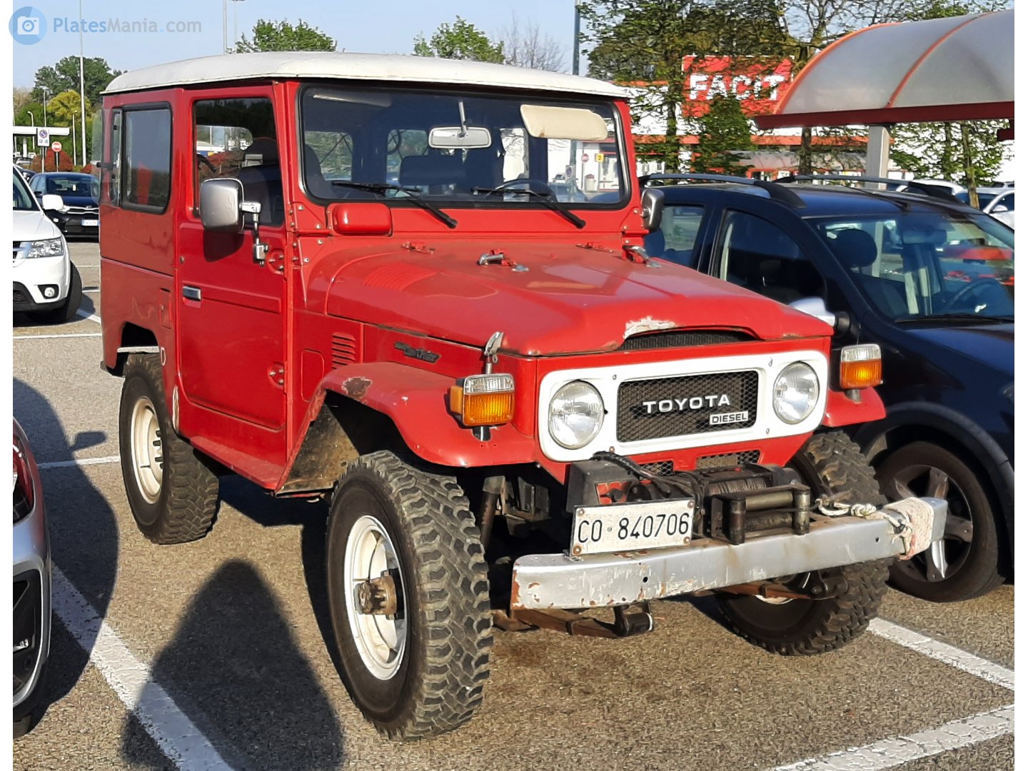 CO 840706, Toyota Land Cruiser 40 3-door SUV (J40–44/46), 1960–1984