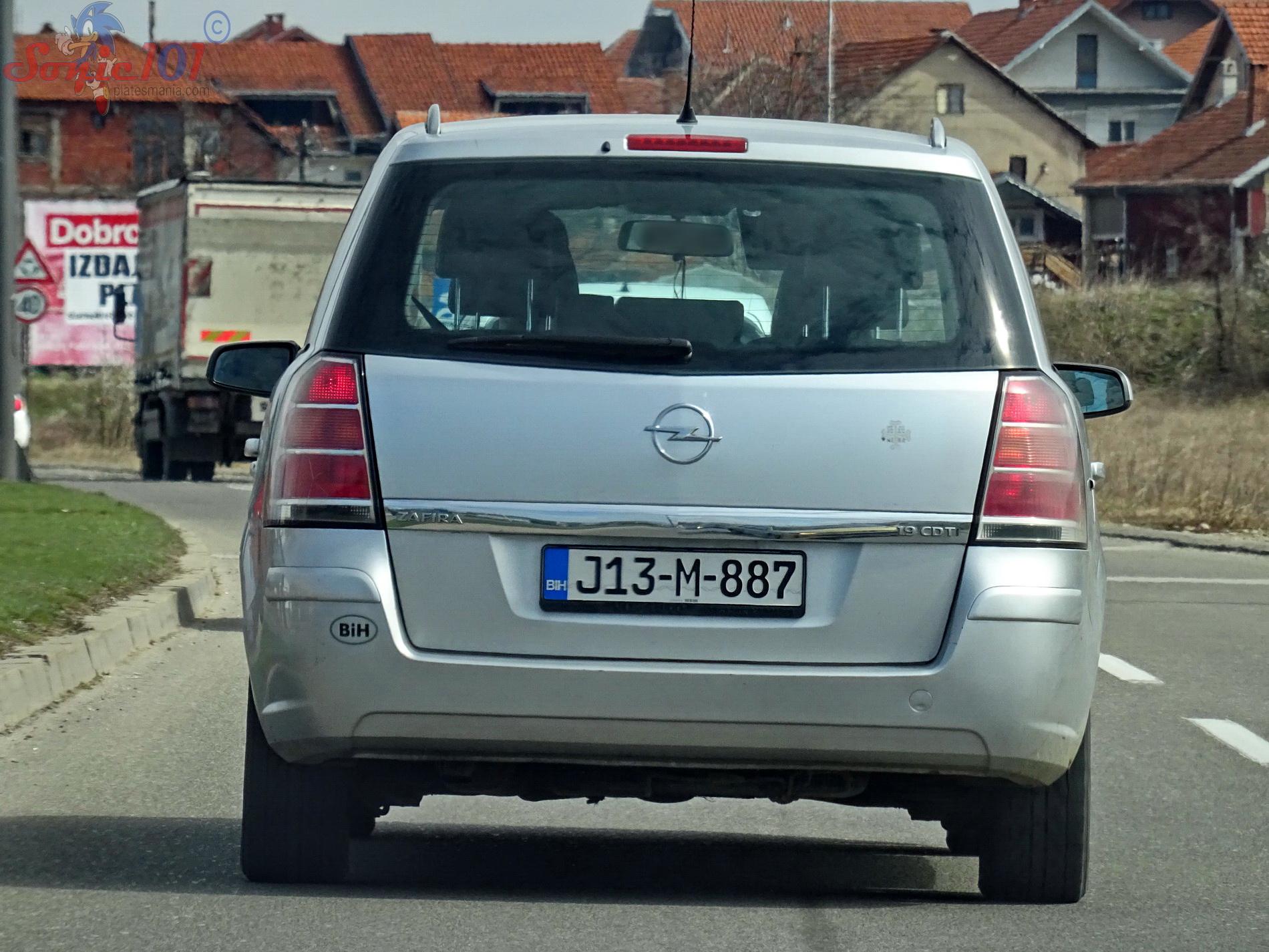 J13-M-887, Opel Zafira 2nd gen (Family) (B; A05), 2005–2014
